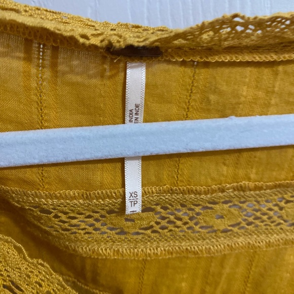 Free People Cropped Blouse - Picture 3 of 4